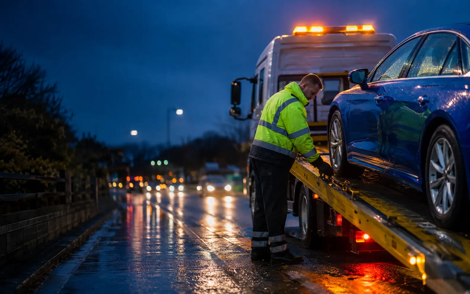 Featured recovery advice: Article: The difference between towing and vehicle transport — Arnold